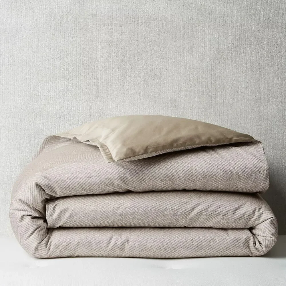 Hudson Park Collection Italian Palermo Yarn Dye Full/Queen Duvet Cover